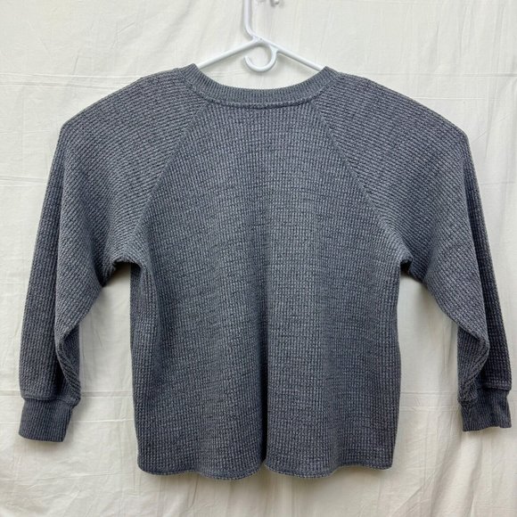 Old Navy Long Sleeve Cozy Shrunk Sweater Women 2XL Gray Panther - Picture 3 of 7
